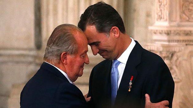 Acto de proclamacin de Felipe VI el 19 de junio de 2014